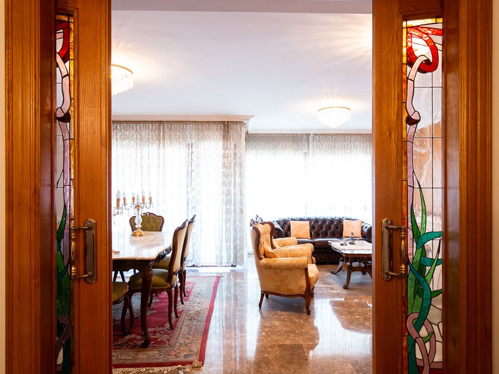 Sala d'estar de Apartament en venda en  Valencia Capital amb Aire condicionat, Calefacció i Balcó
