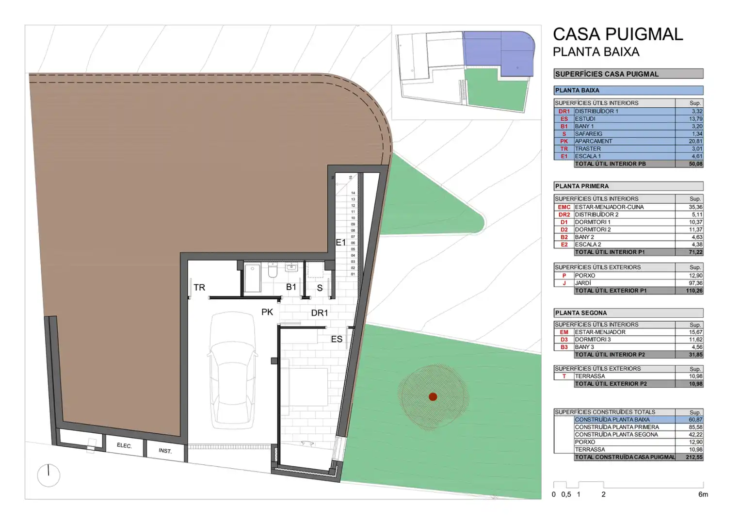 Casa adosada en venda en Ger amb Calefacció, Jardí privat i Parquet