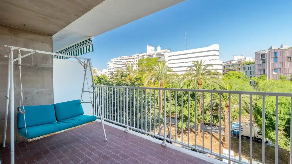 Schlafzimmer von Wohnungen zum Verkauf in  Palma de Mallorca mit Heizung und Terrasse
