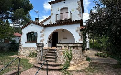 Exterior view of House or chalet for sale in Aiguafreda  with Terrace and Swimming Pool