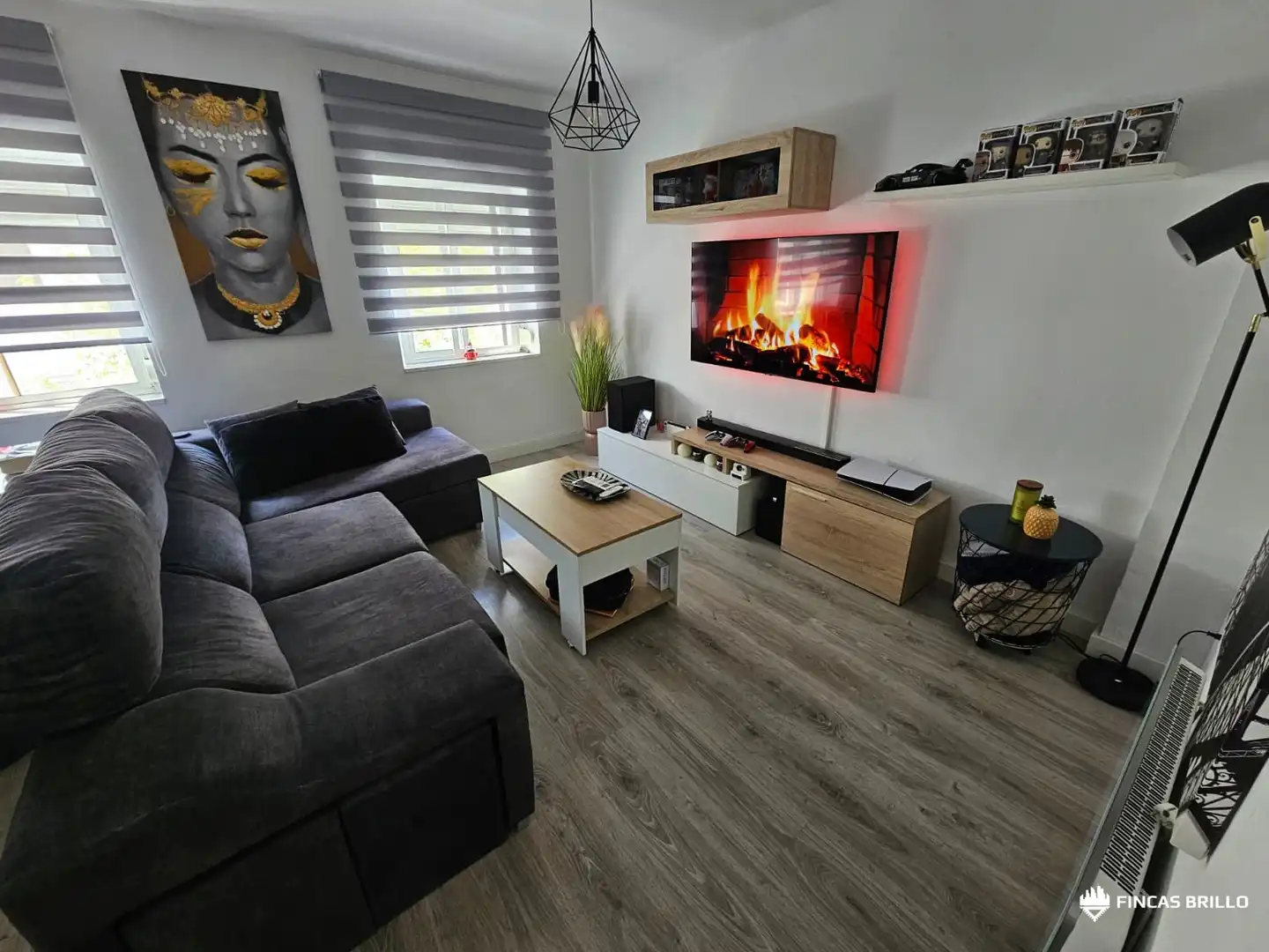 Wohnzimmer von Wohnung zum Verkauf in Cáceres mit Klimaanlage, Heizung und Terrasse