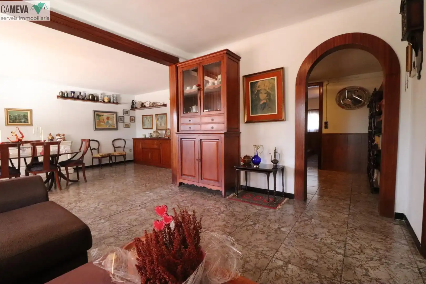 Living room of Houses for sale in Terrassa  with Heating, Private garden and Terrace