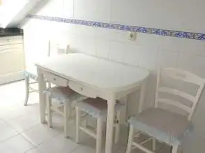 Küche von Wohnung zur Miete in Gijón  mit Heizung, Parkett und Möbliert