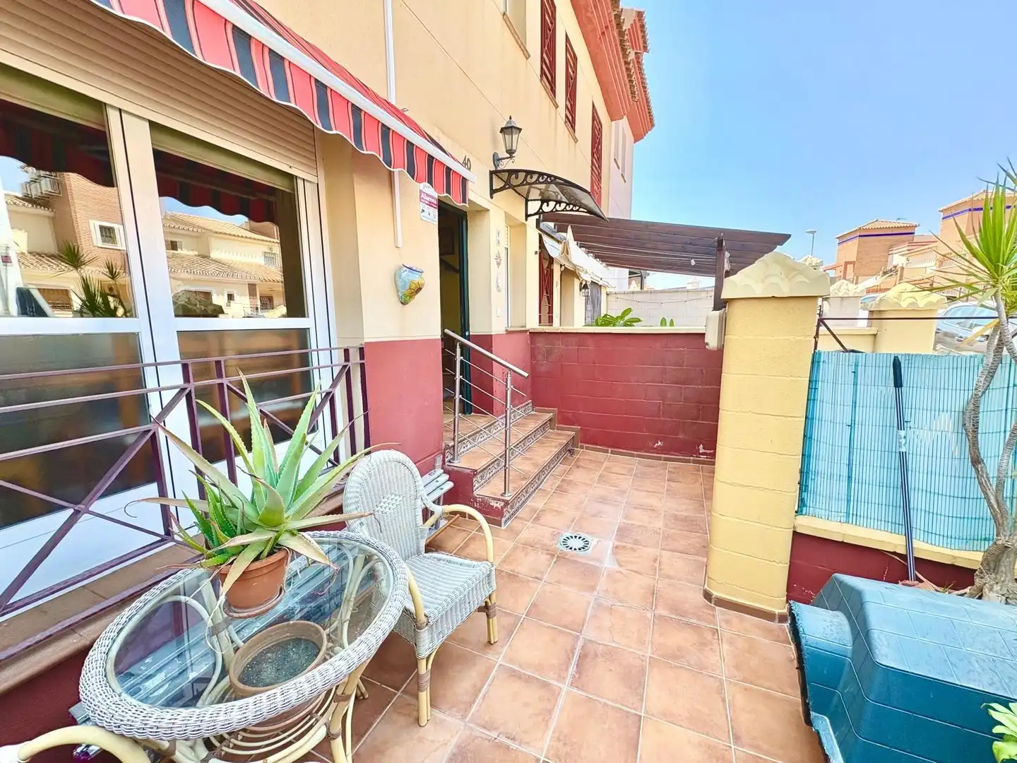 Terrassa de Casa adosada en venda en Vélez-Málaga amb Aire condicionat, Jardí privat i Terrassa