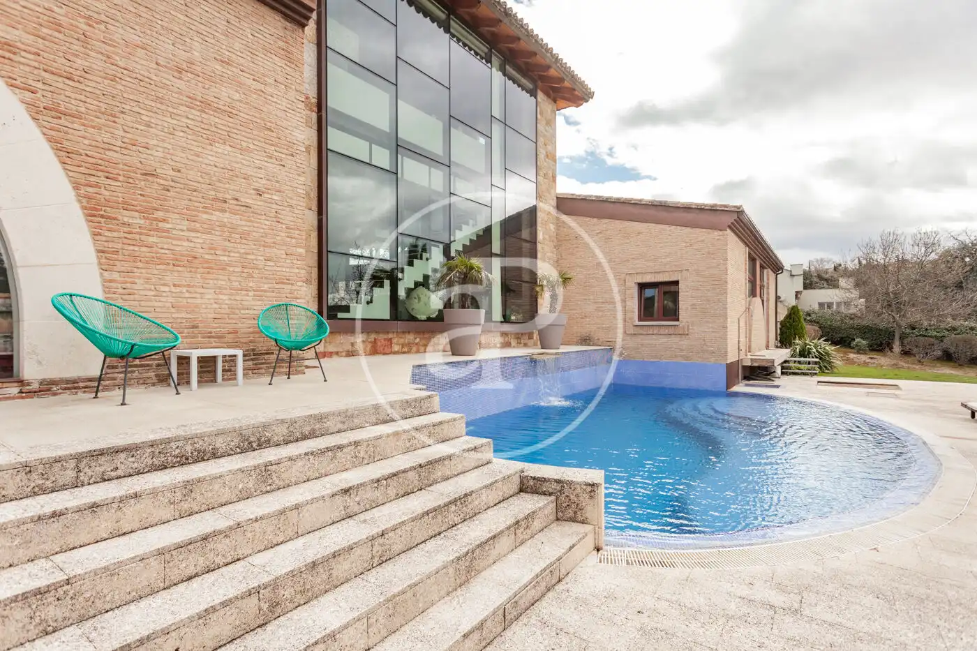 Piscina de Casa o xalet en venda en Ciudalcampo amb Aire condicionat, Calefacció i Jardí privat