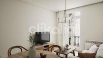 Living room of Flat for sale in  Barcelona Capital  with Air Conditioner, Heating and Terrace