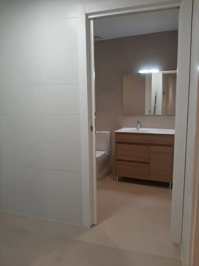 Bathroom of Flat for rent in Mataró  with Air Conditioner, Heating and Terrace