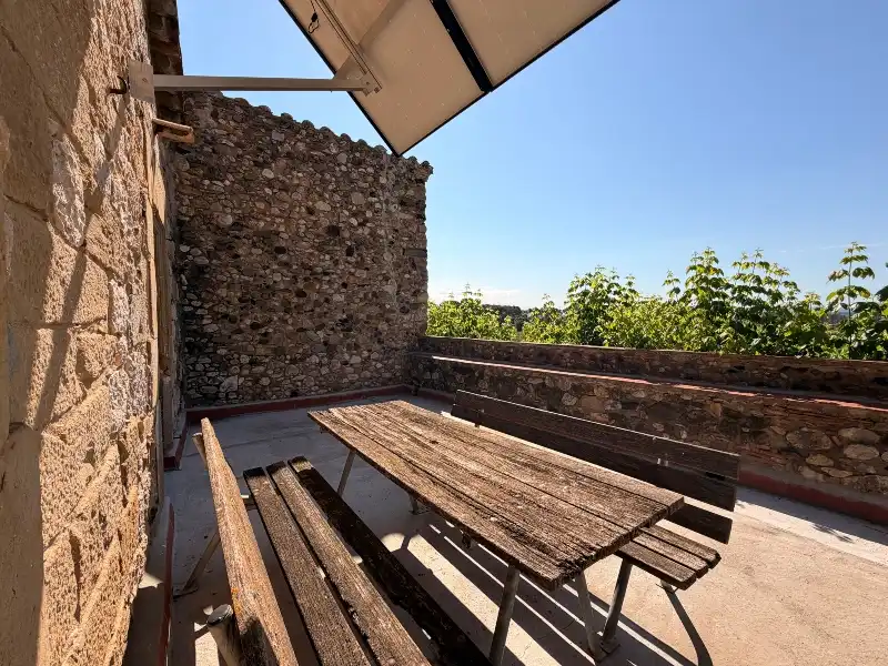 Terrasse von Country house zum Verkauf in La Tallada d'Empordà mit Privatgarten, Terrasse und Abstellraum