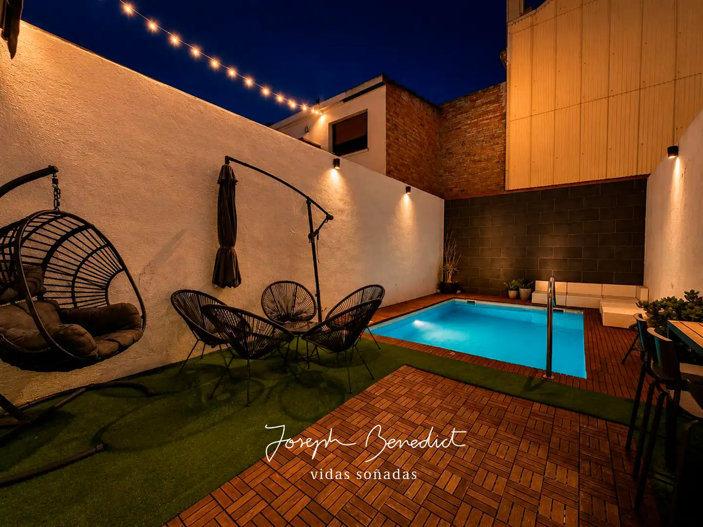 Piscina de Planta baixa en venda en Sant Feliu de Llobregat amb Aire condicionat, Calefacció i Jardí privat