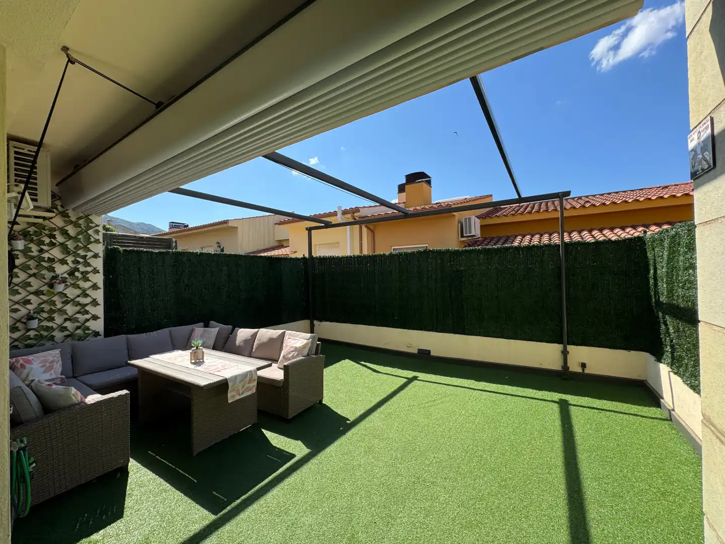 Terraza de Casa o chalet en venta en Palau-saverdera con Aire acondicionado, Calefacción y Jardín privado