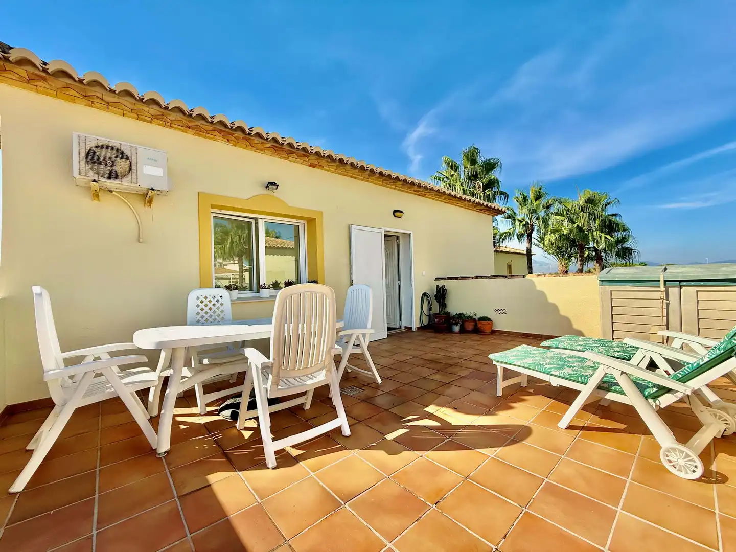 Terraza de Casa o chalet en venta en Dénia con Aire acondicionado, Terraza y Piscina
