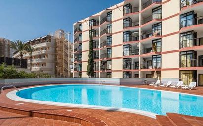 Swimming pool of Apartment for sale in San Bartolomé de Tirajana  with Air Conditioner, Furnished and Oven