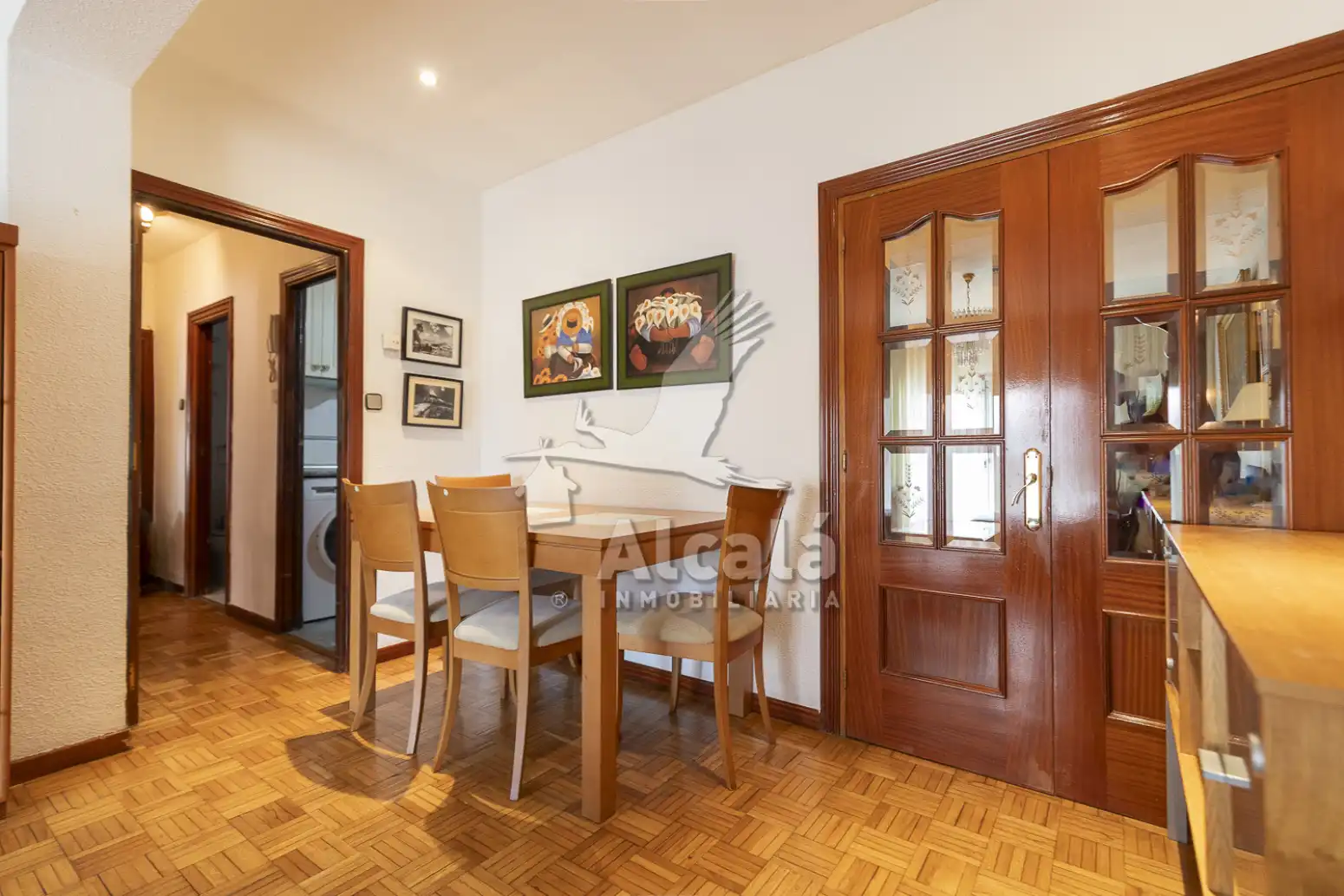 Dining room of Flat for sale in Alcalá de Henares  with Air Conditioner, Heating and Parquet flooring