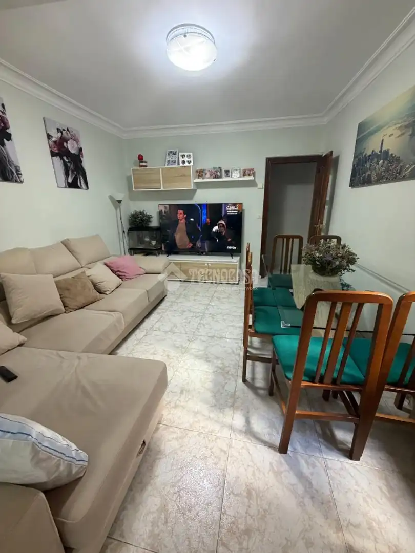 Sala de estar de Piso en venta en Madrid