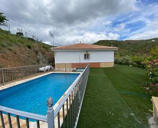 Swimming pool of House or chalet for sale in Colmenar  with Air Conditioner, Terrace and Swimming Pool