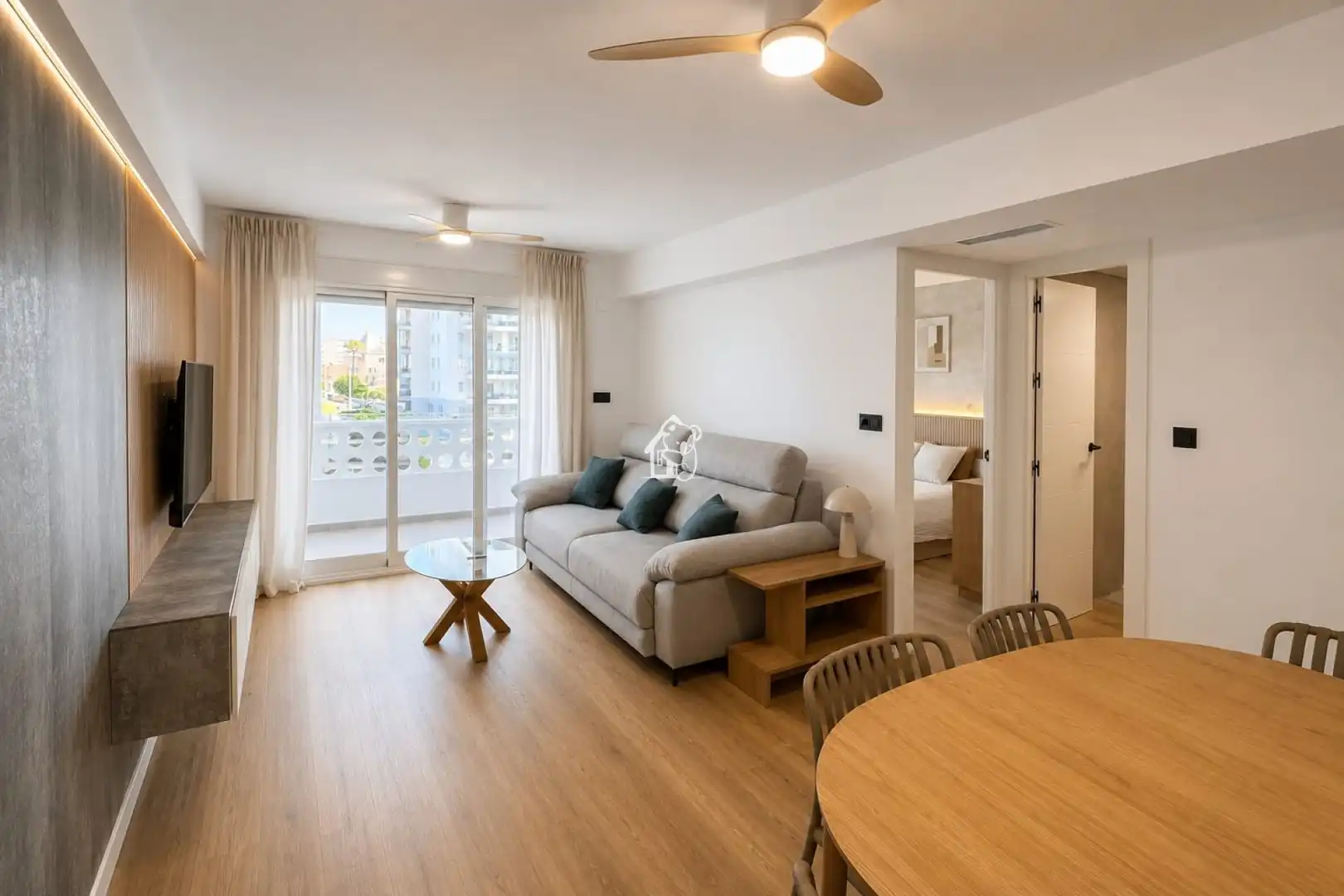 Living room of Apartments for rent in Torrevieja  with Air Conditioner, Terrace and Furnished