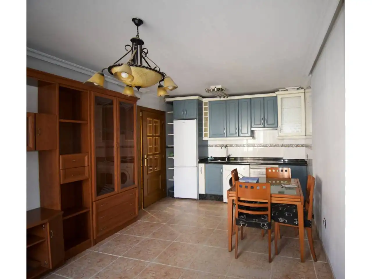 Cocina de Piso en venta en San Andrés del Rabanedo con Calefacción, Parquet y Terraza
