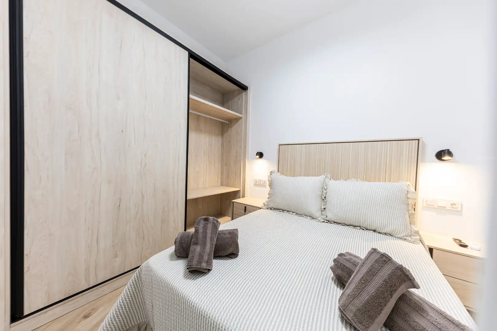 Schlafzimmer von Haus oder Chalet zur Miete in Águilas mit Klimaanlage, Heizung und Möbliert