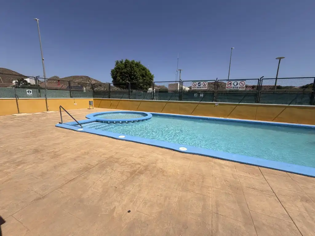 Swimming pool of Attic for rent in La Unión