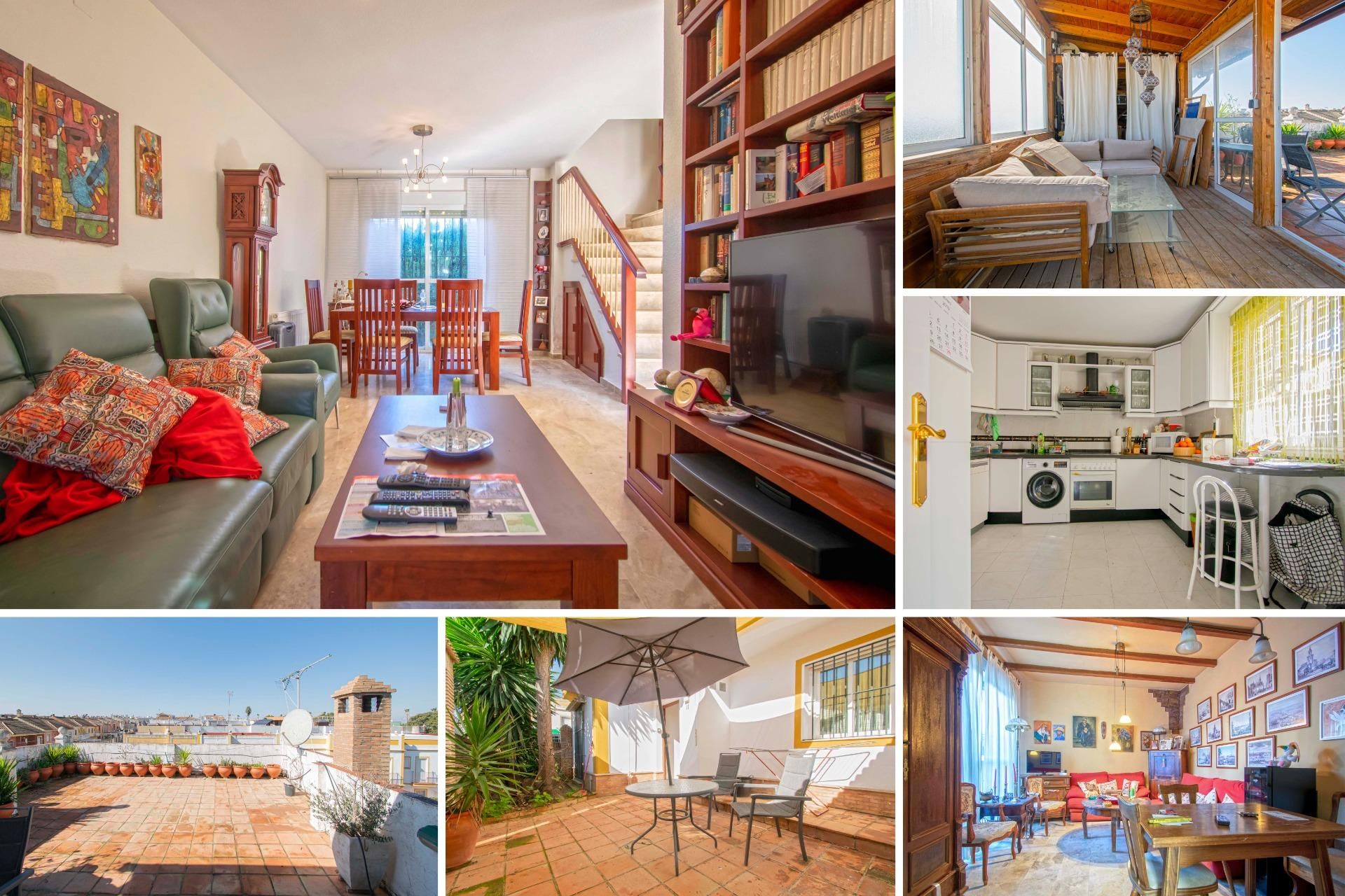 Exterior view of Single-family semi-detached for sale in Olivares  with Air Conditioner, Heating and Private garden