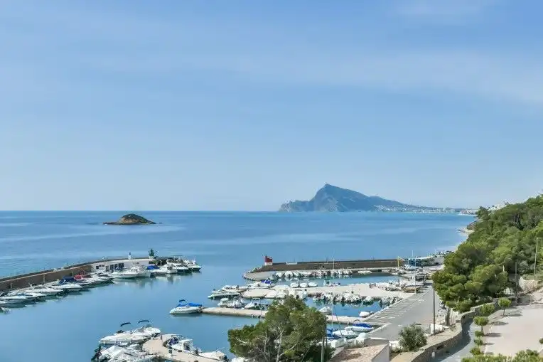 Vista exterior de Dúplex en venda en Altea amb Aire condicionat, Calefacció i Terrassa