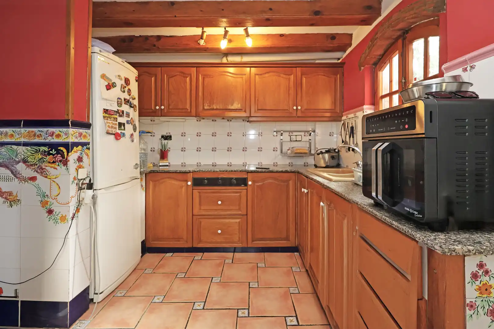 Cuina de Casa o xalet en venda en Esplugues de Llobregat amb Terrassa, Traster i Balcó