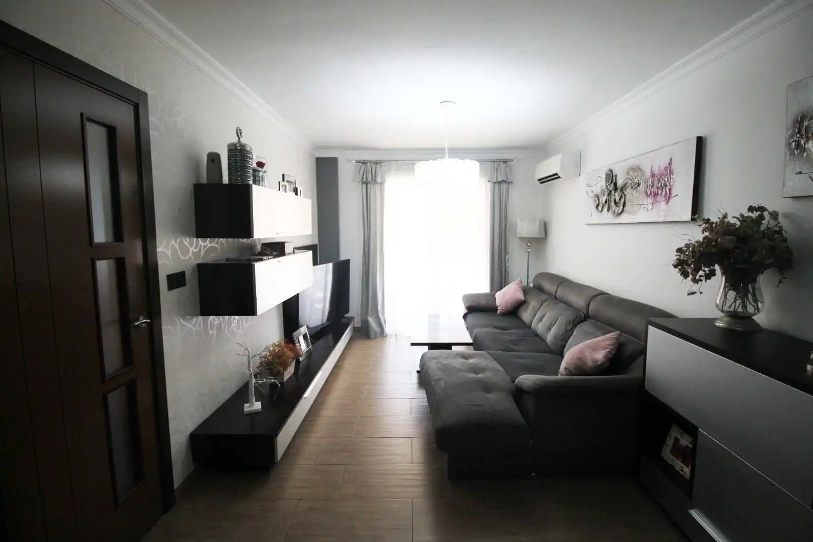 Sala d'estar de Pis en venda en Vélez-Málaga amb Aire condicionat i Terrassa