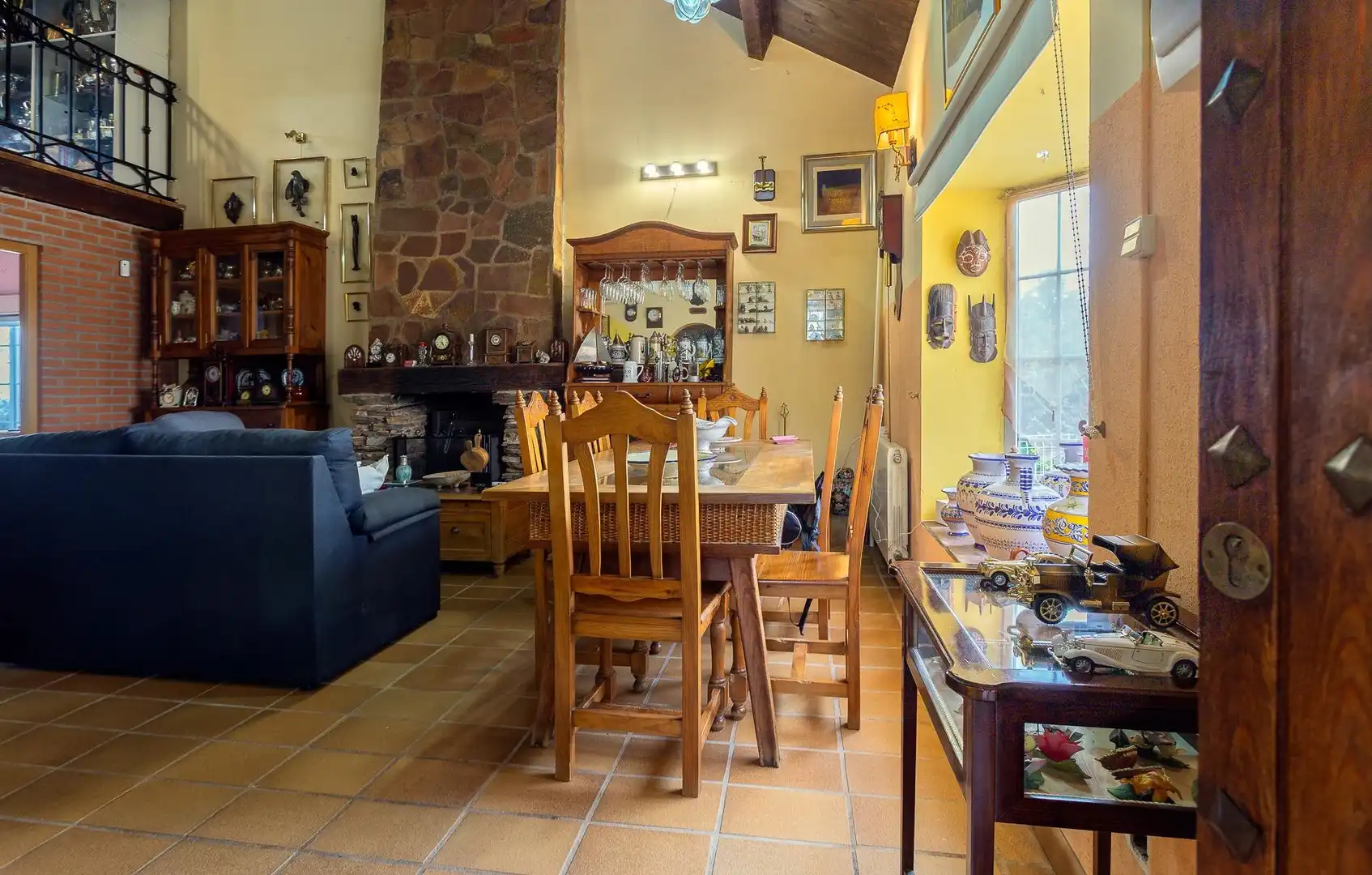 Comedor de Casa o chalet en venta en Villar del Olmo con Calefacción, Jardín privado y Terraza