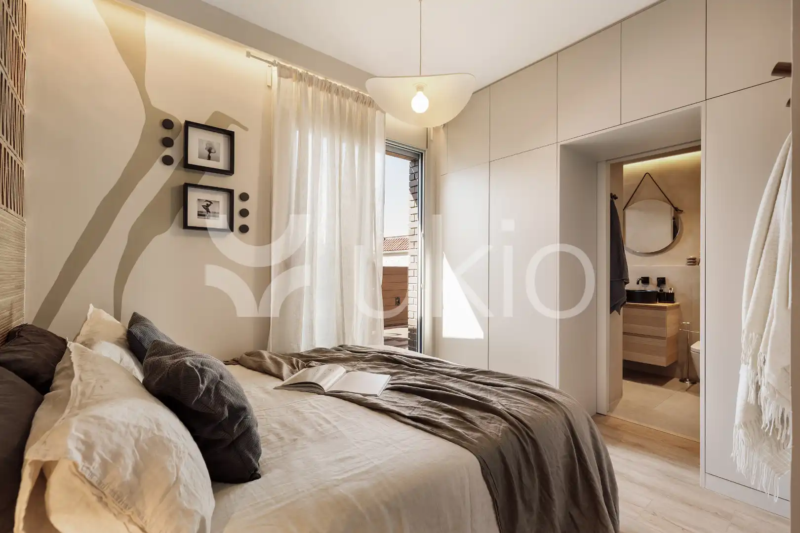 Habitación de Apartamento de alquiler en Barcelona con Aire acondicionado, Calefacción y Terraza