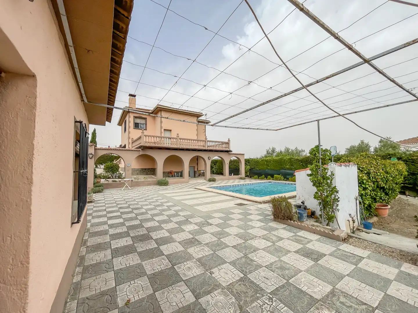 Piscina de Casa o xalet en venda en Villa de Otura amb Jardí privat, Terrassa i Piscina