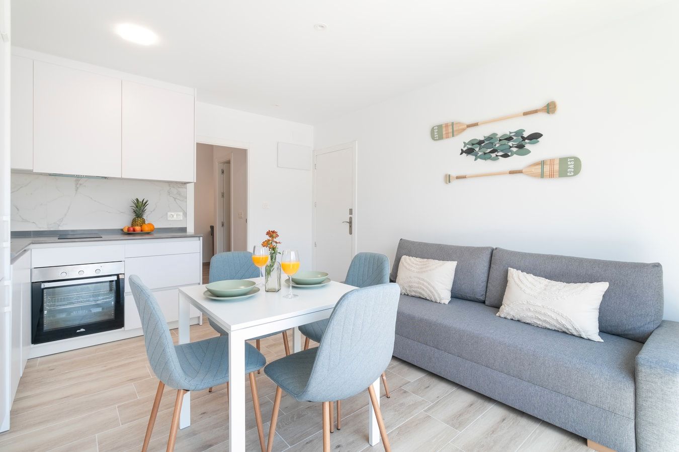 Living room of Apartment for sale in Santa Pola  with Private garden, Storage room and Furnished