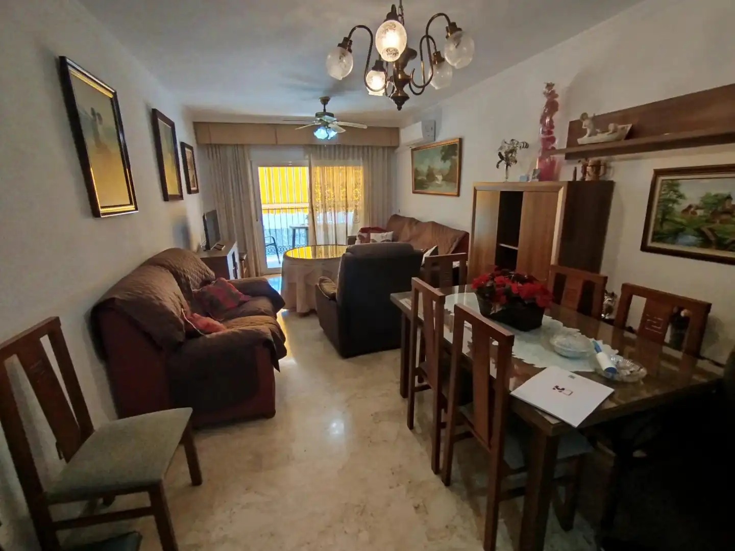 Sala de estar de Piso en venta en Vélez-Málaga con Aire acondicionado, Terraza y Trastero