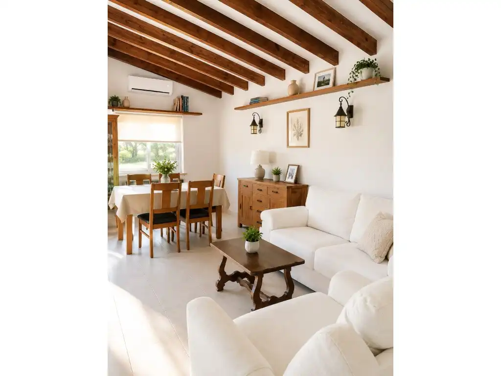 Sala de estar de Casa adosada en venta en Jávea / Xàbia con Aire acondicionado, Jardín privado y Terraza
