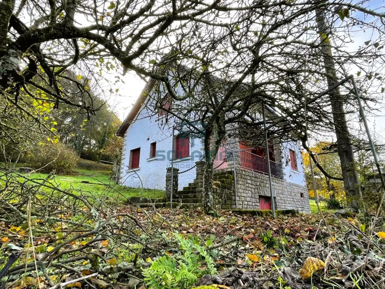 Vista exterior de Casa o chalet en venta en Baños de Molgas con Calefacción y Jardín privado