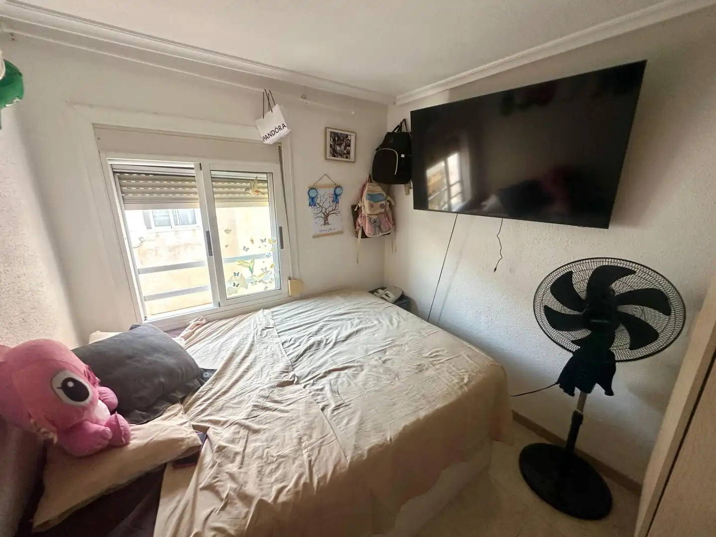 Bedroom of Flat for sale in Alicante / Alacant  with Air Conditioner, Furnished and Balcony