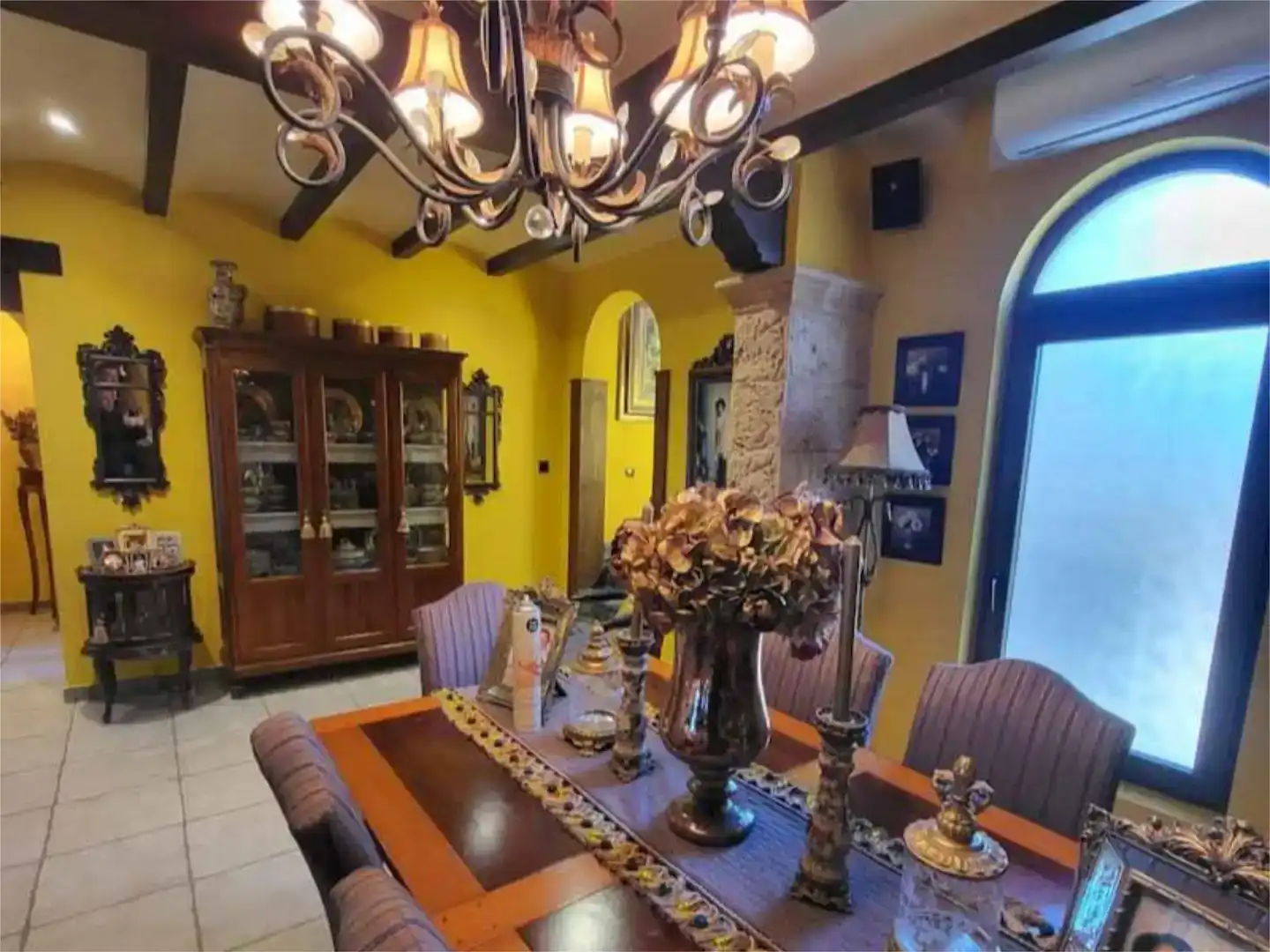 Comedor de Finca rústica en venta en Bigastro con Aire acondicionado, Jardín privado y Piscina