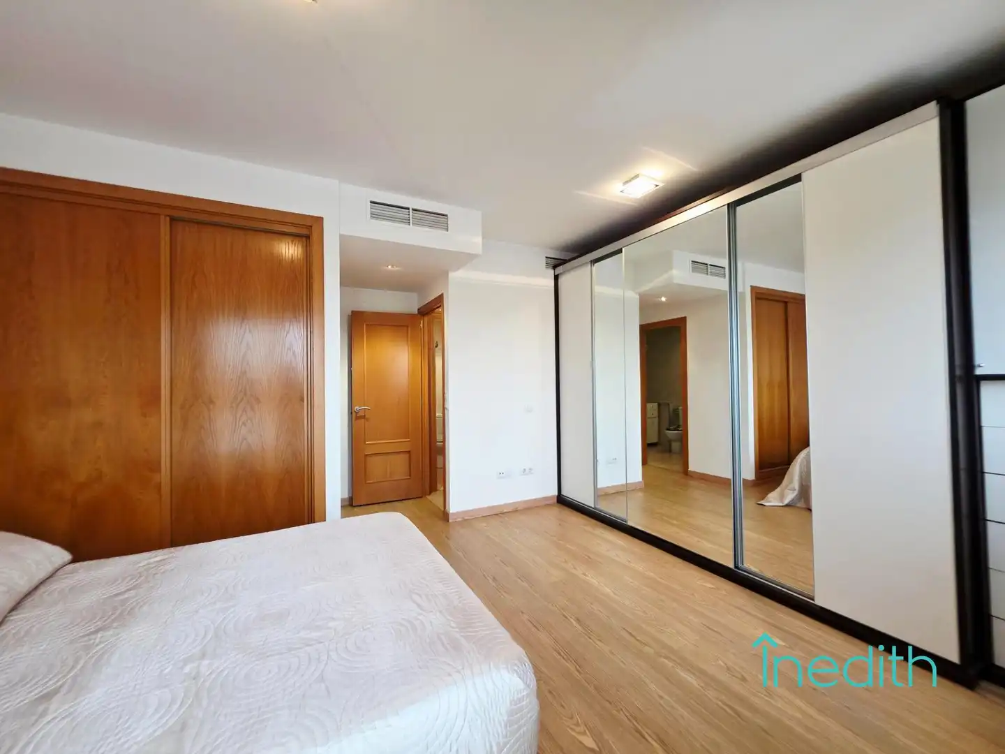 Schlafzimmer von Wohnung zum Verkauf in Cubelles mit Klimaanlage, Heizung und Terrasse