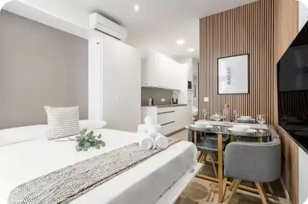 Schlafzimmer von Wohnung zum Verkauf in Jerez de la Frontera mit Klimaanlage, Abstellraum und Schwimmbad