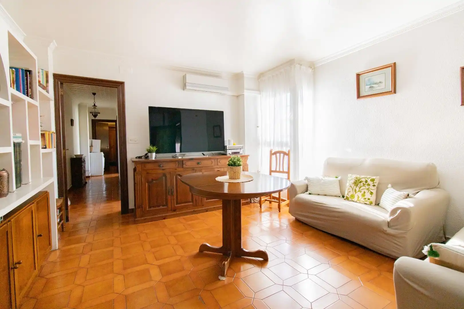 Wohnzimmer von Maisonette zum Verkauf in Massamagrell mit Klimaanlage, Terrasse und Balkon