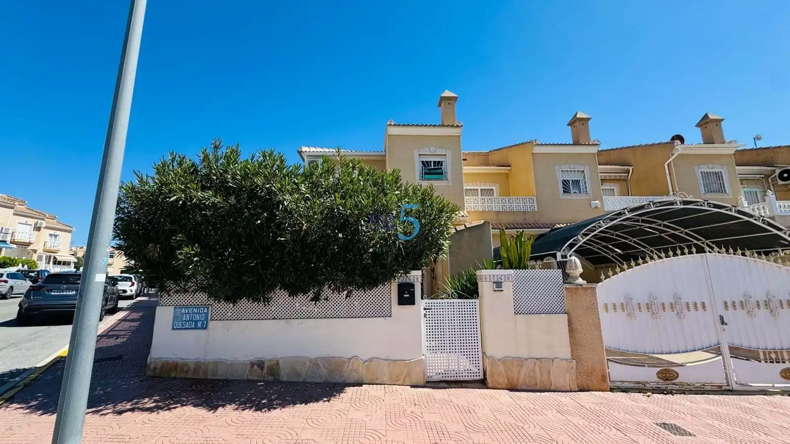 Vista exterior de Casa adosada en venta en Rojales con Aire acondicionado, Piscina y Balcón