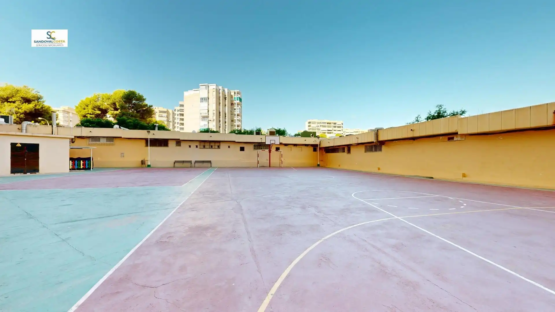 Außenansicht von Wohnung zum Verkauf in Alicante / Alacant mit Klimaanlage und Gemeinschaftspool