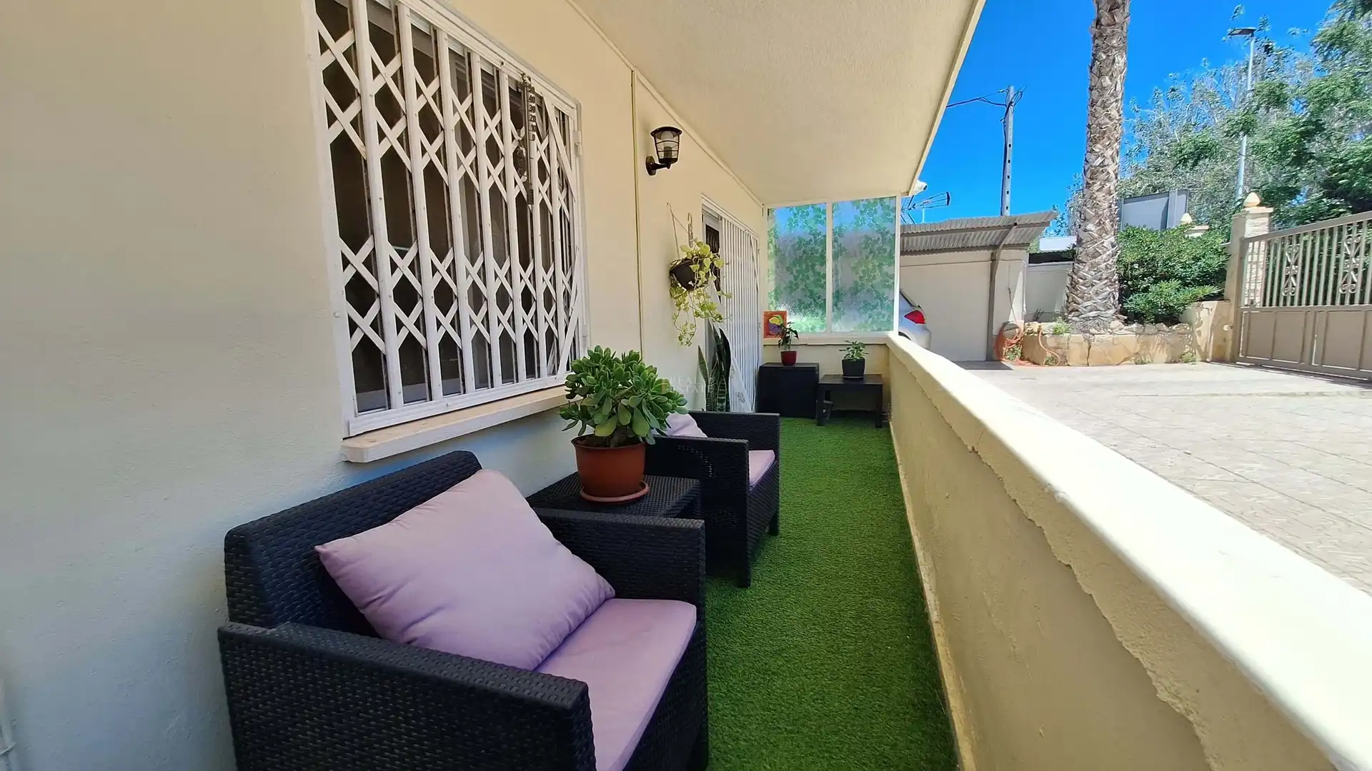 Terrace of Flat for sale in L'Alfàs del Pi  with Air Conditioner, Terrace and Furnished