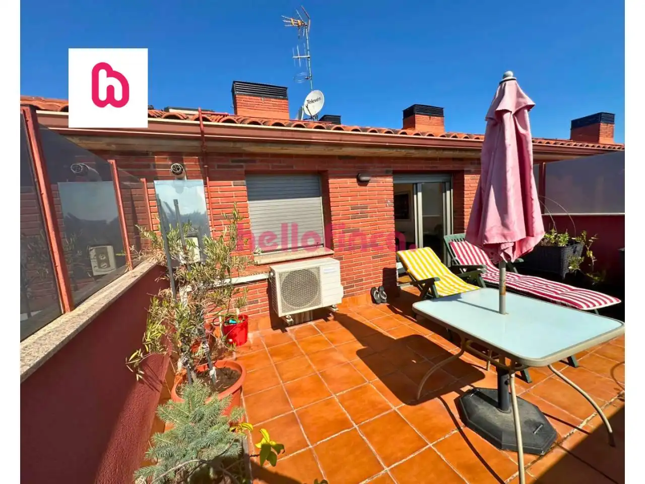 Terraza de Dúplex en venta en Sant Joan de Vilatorrada con Aire acondicionado, Calefacción y Parquet