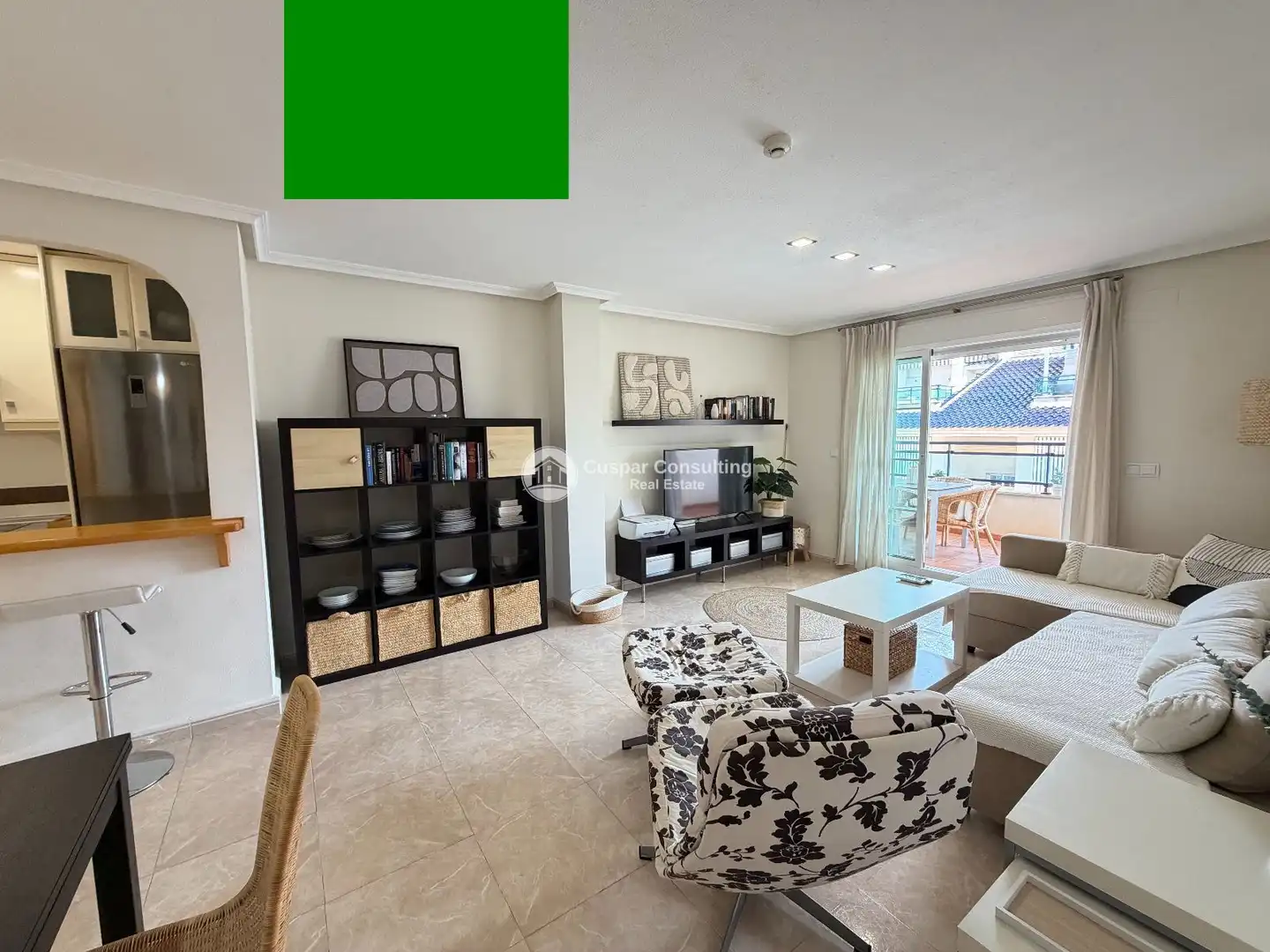 Sala d'estar de Apartament en venda en Pueblo Latino