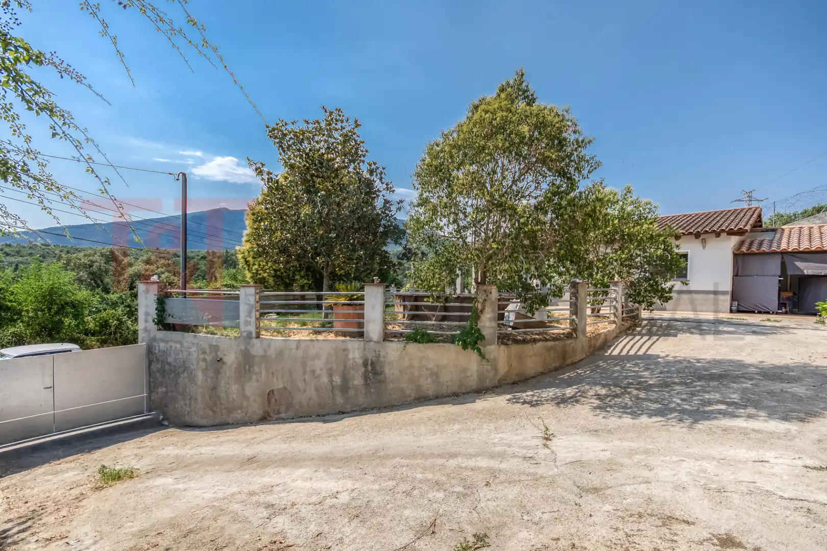 Vista exterior de Casa o xalet en venda en Gualba amb Calefacció, Jardí privat i Terrassa