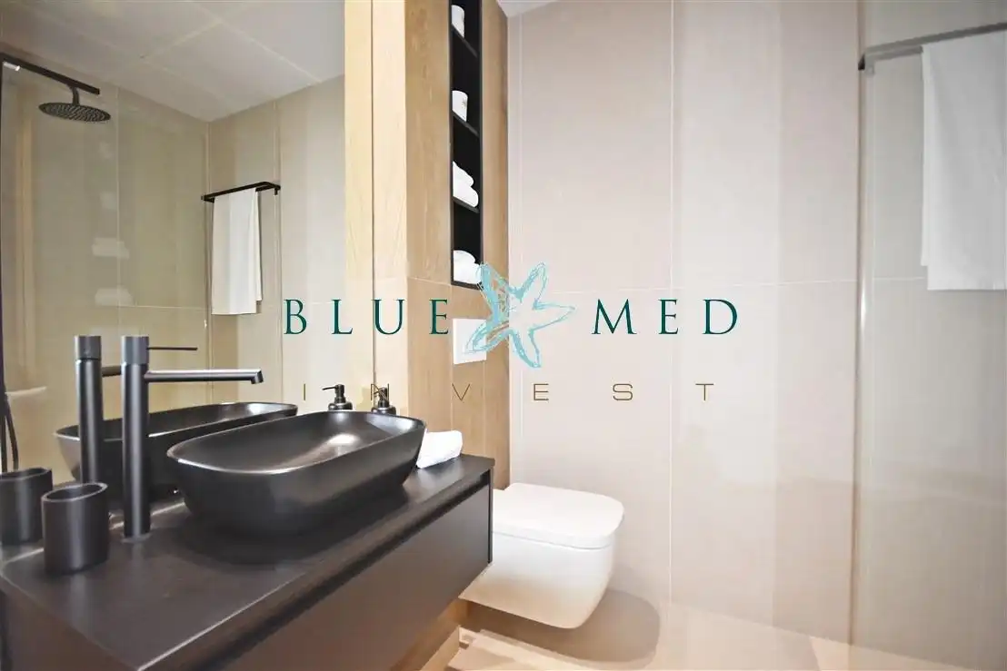Baño de Apartamento en venta en Alhama de Murcia con Calefacción, Terraza y Trastero