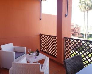 Terrasse von Wohnung miete in Motril mit Parkett, Terrasse und Schwimmbad