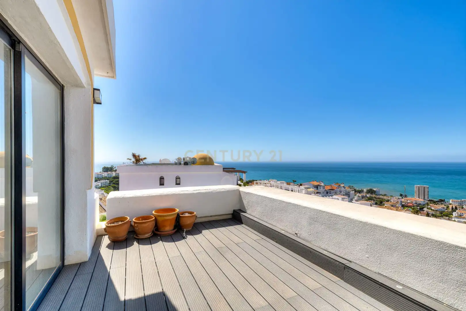 Terrassa de Apartament en venda en Mijas amb Aire condicionat i Alarma