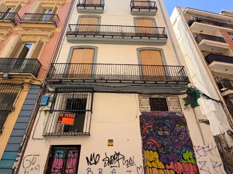 Exterior view of Flat for sale in  Valencia Capital  with Balcony