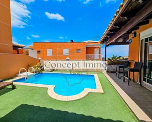 Swimming pool of House or chalet for sale in Arona  with Terrace, Balcony and Alarm